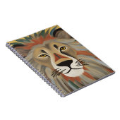 Lion Painting Notizblock (Rechte Seite)