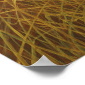 Lion Painting Poster (Ecke)