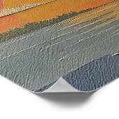 Lion Paper Cut Art Poster - Fierce 3D Animal Wall (Ecke)