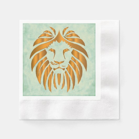 Lion Paper Napkin Serviette (Vorderseite)