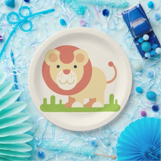 Lion Pappteller (Party)