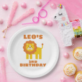 Lion Pappteller (Party)