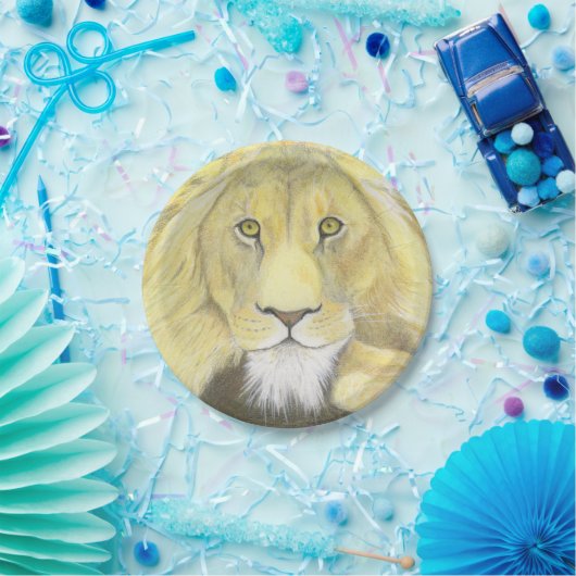 Lion Pappteller (Party)