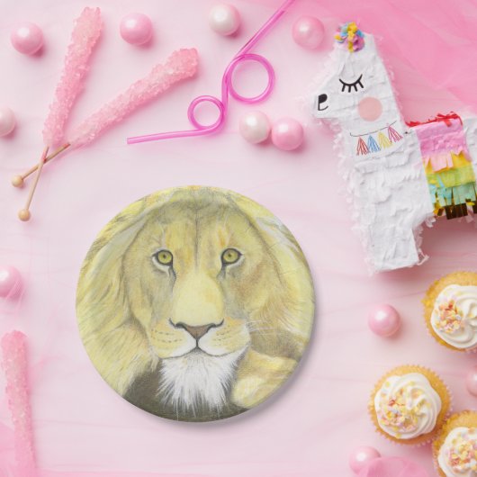 Lion Pappteller (Party)