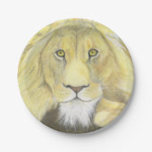 Lion Pappteller (Vorderseite)