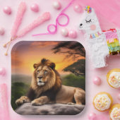Lion Pappteller (Party)