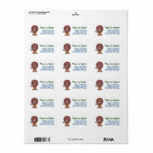 Lion Party Center Adressaufkleber (Vorne)