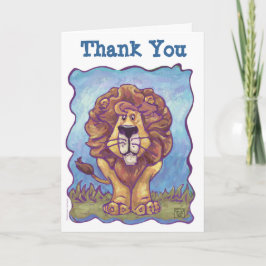 Lion Party Center Dankeskarte