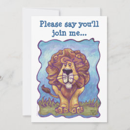 Lion Party Center Einladung