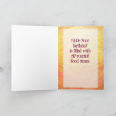 Lion Party Center Karte (Innenseite)