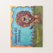 Lion Party Center Puzzle (Vertikal)