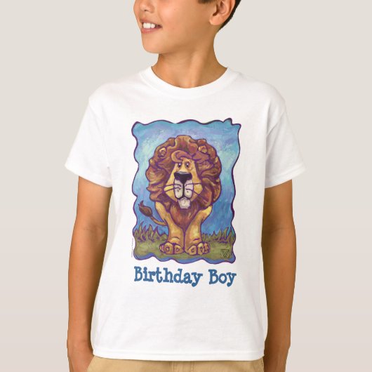 Lion Party Center T-Shirt (Vorderseite)