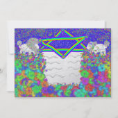 Lion Passover Rainbow Pesach Seer Feiertagskarte (Vorderseite)