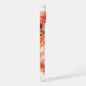 Lion Pastel Blume Safari Watercolor Savannah Cat iPhone Hülle (Rechte Seite)