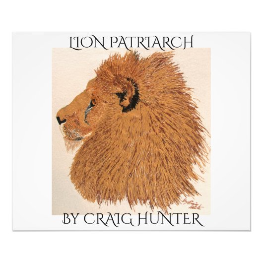 LION PATRIARCH FOTODRUCK (Vorne)