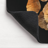 Lion Paw Print Animal Mousepad (Ecke)