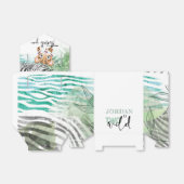 Lion Personalisiert Wild 2. Geburtstag Geschenkschachtel (Ungefaltet)