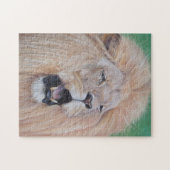 Lion Picture Big Cat Wildlife Realist Art Puzzle (Horizontal)