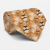 Lion Picture personalisieren und anpassen Krawatte (Gerollt)