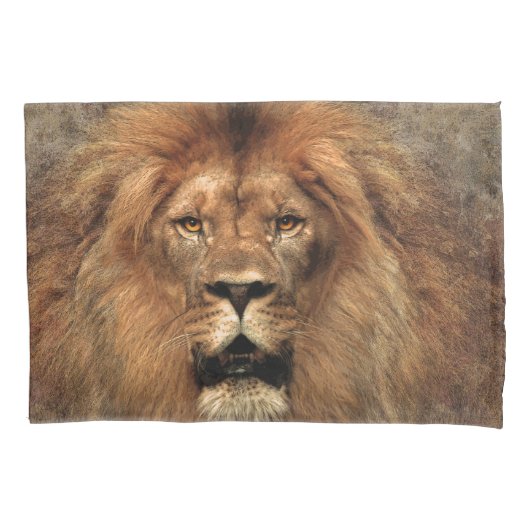 Lion Pillowcase Kissenbezug (Vorderseite)