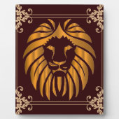 Lion Plaque Fotoplatte (Vorderseite)