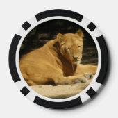 Lion Poker Chip (Rückseite)
