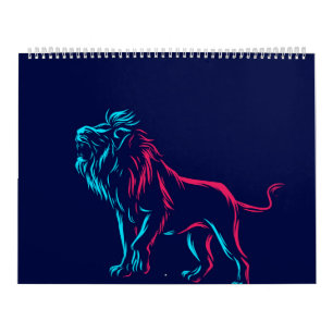 Lion Pop Art Kalender