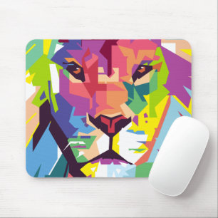 Lion   Pop Art Mousepad