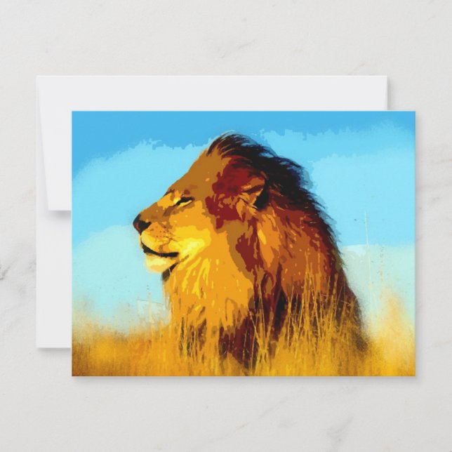 Lion Portrait (Vorderseite)