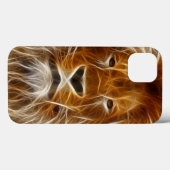 Lion Portrait Case-Mate iPhone Hülle (Rückseite (Horizontal))