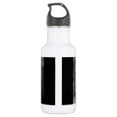 Lion Portrait Edelstahlflasche (Rückseite)