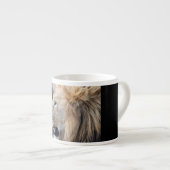 Lion Portrait Espressotasse (Vorderseite Rechts)