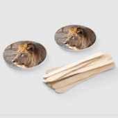 Lion Portrait Fächer (Non-assembled)