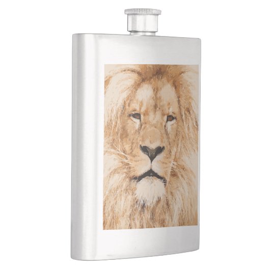 LION PORTRAIT FLACHMANN (Rechts)