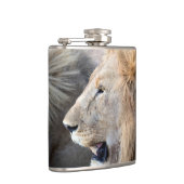 Lion Portrait Flachmann (Rechts)