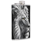 Lion Portrait Flachmann (Rechts)