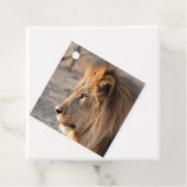 Lion Portrait Geschenkanhänger (Beispiel)