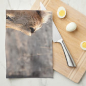 Lion Portrait Geschirrtuch (Viertel Falte)