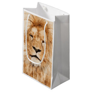 LION PORTRAIT KLEINE GESCHENKTÜTE