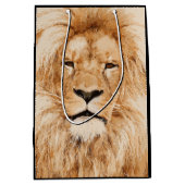 LION PORTRAIT MITTLERE GESCHENKTÜTE (Vorderseite)