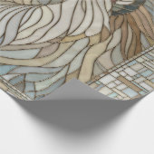 Lion Portrait Mosaik Art Geschenkpapier (Ecke)