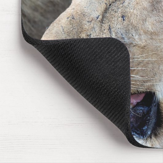 Lion Portrait Mousepad (Ecke)