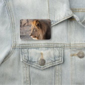 Lion Portrait Namensschild (Beispiel)