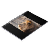 Lion Portrait Notizblock (Linke Seite)