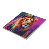 Lion Portrait Painting Art Fliese (Seite)