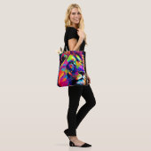 Lion Portrait Painting Tasche (Am Model)