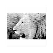 Lion Portrait Permastempel (Design)
