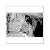 Lion Portrait Permastempel (Design)