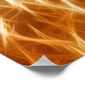 Lion Portrait Poster (Ecke)