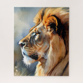 Lion-Portrait Puzzle (Vertikal)